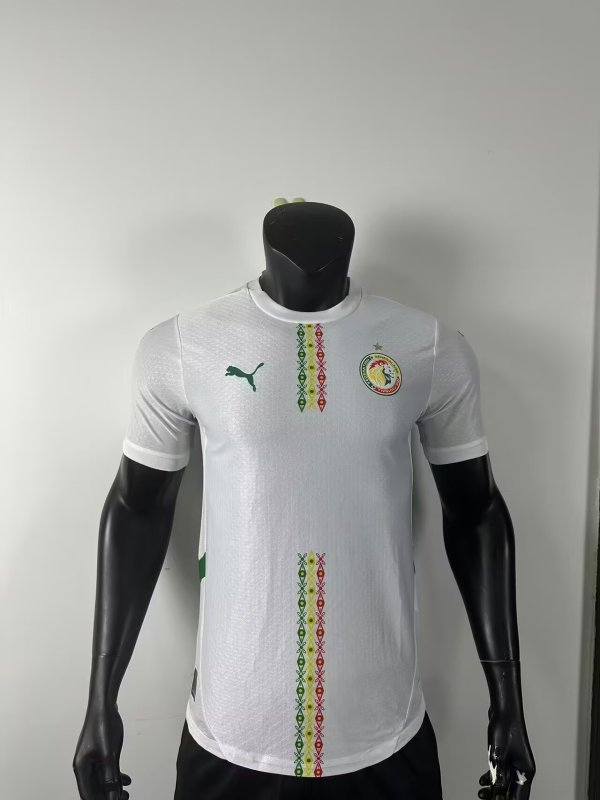 Senegal home player  1:1 Quality Soccer Jersey   25-26