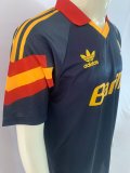 Retro Roma away  1:1 Quality Soccer Jersey  1991-1992