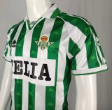 Retro Real Betis Home    1:1 Quality Soccer Jersey  1996-1997