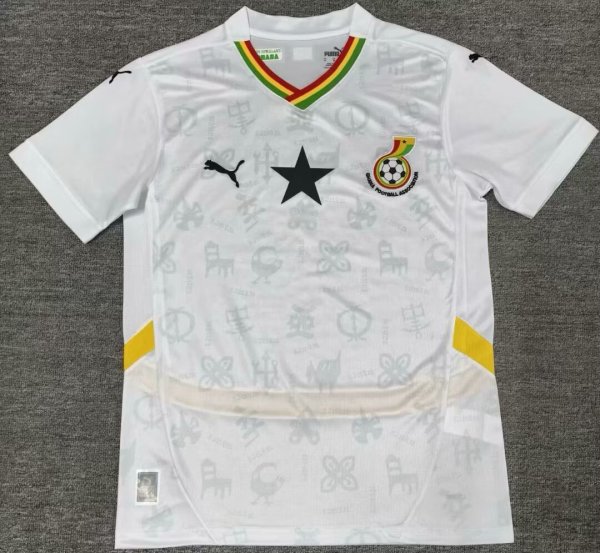 Ghana home  Fans   1:1 Quality Soccer Jersey  24-25