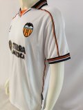 Retro Valencia  home fans  1:1 Quality Soccer Jersey  1999-2000