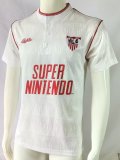 Retro Sevilla home  1:1 Quality Soccer Jersey  1991-1992