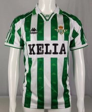 Retro Real Betis Home    1:1 Quality Soccer Jersey  1996-1997