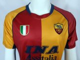 Retro Roma home  1:1 Quality Soccer Jersey  2001-2002