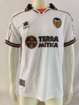 Retro Valencia  home fans  1:1 Quality Soccer Jersey  1999-2000