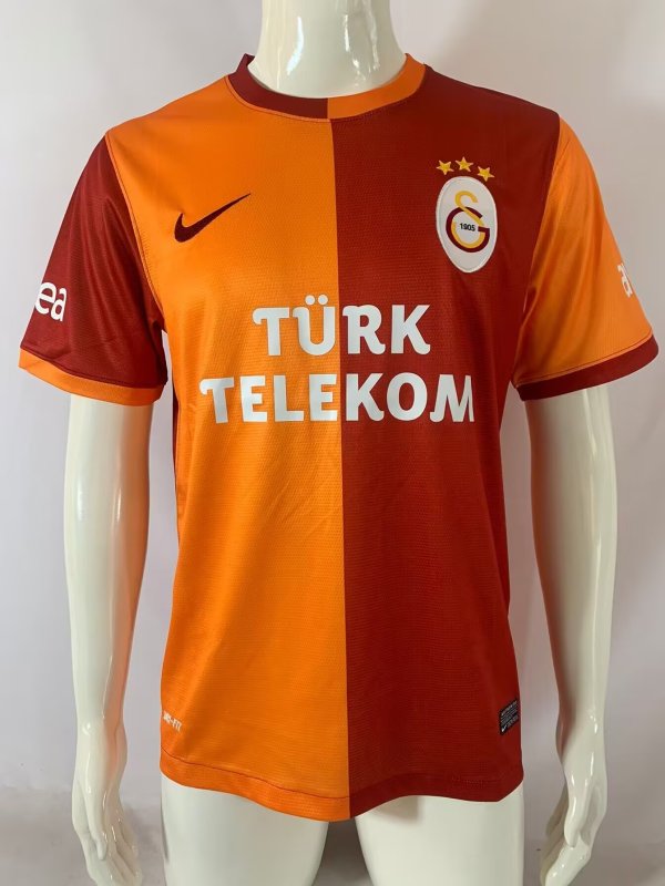 Retro Galatasaray home  1:1 Quality Soccer Jersey  2013-2014