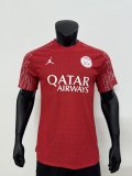 PSG Paris third away red Special Edition Player  1:1 Quality Soccer Jersey    24-25