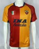 Retro Roma home  1:1 Quality Soccer Jersey  2001-2002