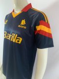 Retro Roma away  1:1 Quality Soccer Jersey  1991-1992