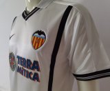 Retro Valencia  home fans  1:1 Quality Soccer Jersey  2000-2001