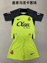 Mallorca away Kids  1:1 Quality Soccer Jersey   24-25