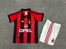 Retro AC milan home Kids  1998-1999