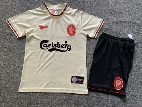 Retro Liverpool  away Kids  1996-1997