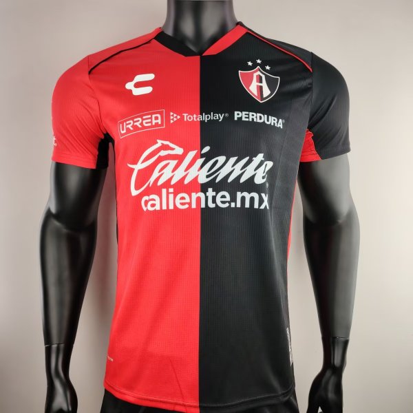 Atlas home player  1:1 Quality Soccer Jersey   24-25