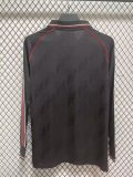 Manchester United Retro commemoration Long sleeves Fans  1:1 Quality Soccer Jersey    24-25