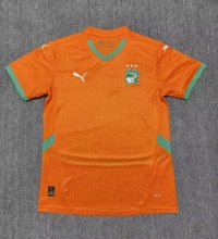 Ivory Coast home fans  1:1 Quality Soccer Jersey   24-25