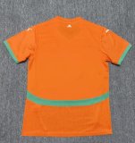 Ivory Coast home fans  1:1 Quality Soccer Jersey   24-25