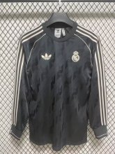 Real Madrid  Retro commemoration Long sleeves Fans  1:1 Quality Soccer Jersey    24-25