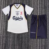 Retro Liverpool  away Kids  2001-2002