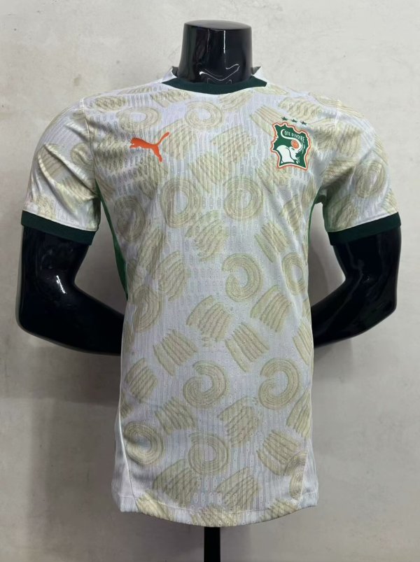 Ivory Coast away player  1:1 Quality Soccer Jersey   25-26
