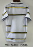 Retro  Parma away white 1:1 Quality Soccer Jersey  1998-1999