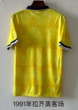 Retro  Lazio Away 1:1 Quality Soccer Jersey  1991