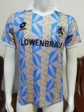 Retro Bayern Munich away Fans 1:1 Quality Soccer Jersey   1992