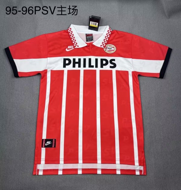 Retro PSV Eindhoven Home Fans 1:1 Quality Soccer Jersey  1995-1996