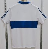 University Chile Home retro cotton white blue 1:1 Quality Soccer Jersey 