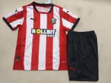 Southampton home  kids 1:1 Quality Soccer Jersey   24-25