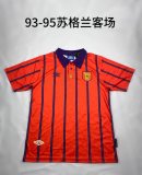 Retro Scotland Away 1:1 Quality Soccer Jersey  1993-1995