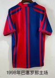 Retro Barcelona home 1:1 Quality Soccer Jersey   1998