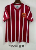 Retro Manchester City home 1:1 Quality Soccer Jersey  1956