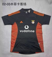 Retro Benfica  away fans 1:1 Quality Soccer Jersey  2002-2003