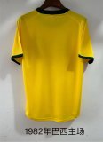 Retro Brazil home  1:1 Quality Soccer Jersey  1982
