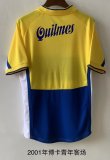 Retro Boca Juniors away 1:1 Quality Soccer Jersey   2000-2001