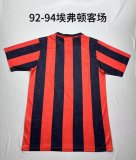 Retro Everton away 1:1 Quality Soccer Jersey  1992-1994