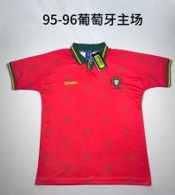 Retro Portugal home 1:1 Quality Soccer Jersey  1995-1996