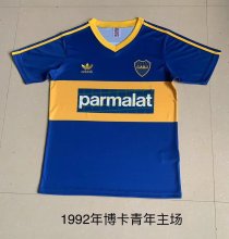 Retro Boca Juniors Home Fans 1:1 Quality Soccer Jersey  1992-1993