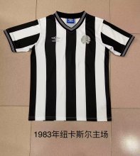 Retro Newcastle home Fans  1:1 Quality Soccer Jersey  1983-1985