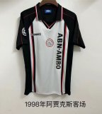 Retro Ajax away 1:1 Quality Soccer Jersey  1998
