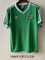 Retro Northern Ireland home 1:1 Quality Soccer Jersey   1988