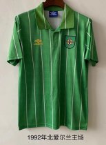 Retro Northern Ireland home 1:1 Quality Soccer Jersey  1992
