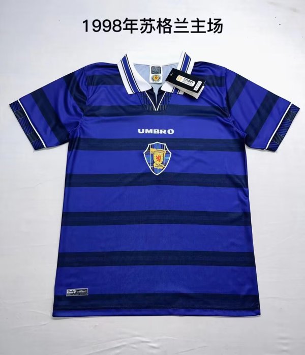 Retro 1998-2000 Scotland Home  1:1 Quality Soccer Jersey 