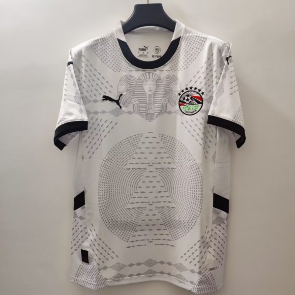 Egypt away fans 1:1 Quality Soccer Jersey   25-26