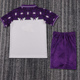 Retro Florence away Kids 1:1 Quality Soccer Jersey  1992-1993