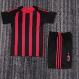 Retro AC milan home Kids 2008-2009