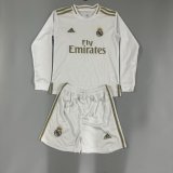 Retro Real Madrid long  home Kids  2019-2020