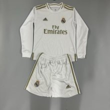 Retro Real Madrid long  home Kids  2019-2020