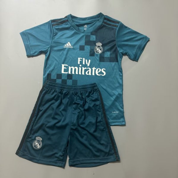 Retro Real Madrid  away Kids  2017-2018